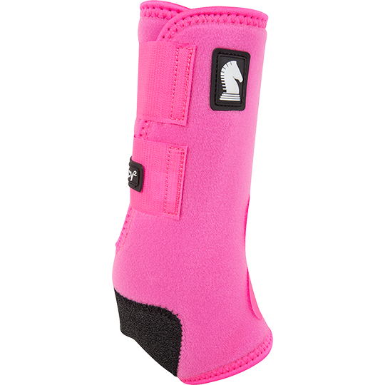 Classic Equine Legacy2 Hind Protective Boots- Hot Pink