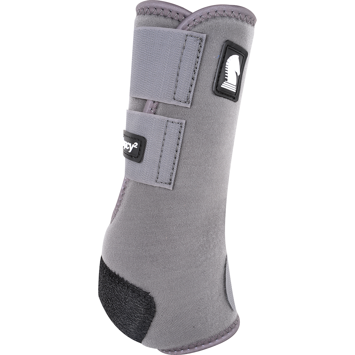 Classic Equine Legacy2 Hind Protective Boots- Steel Grey