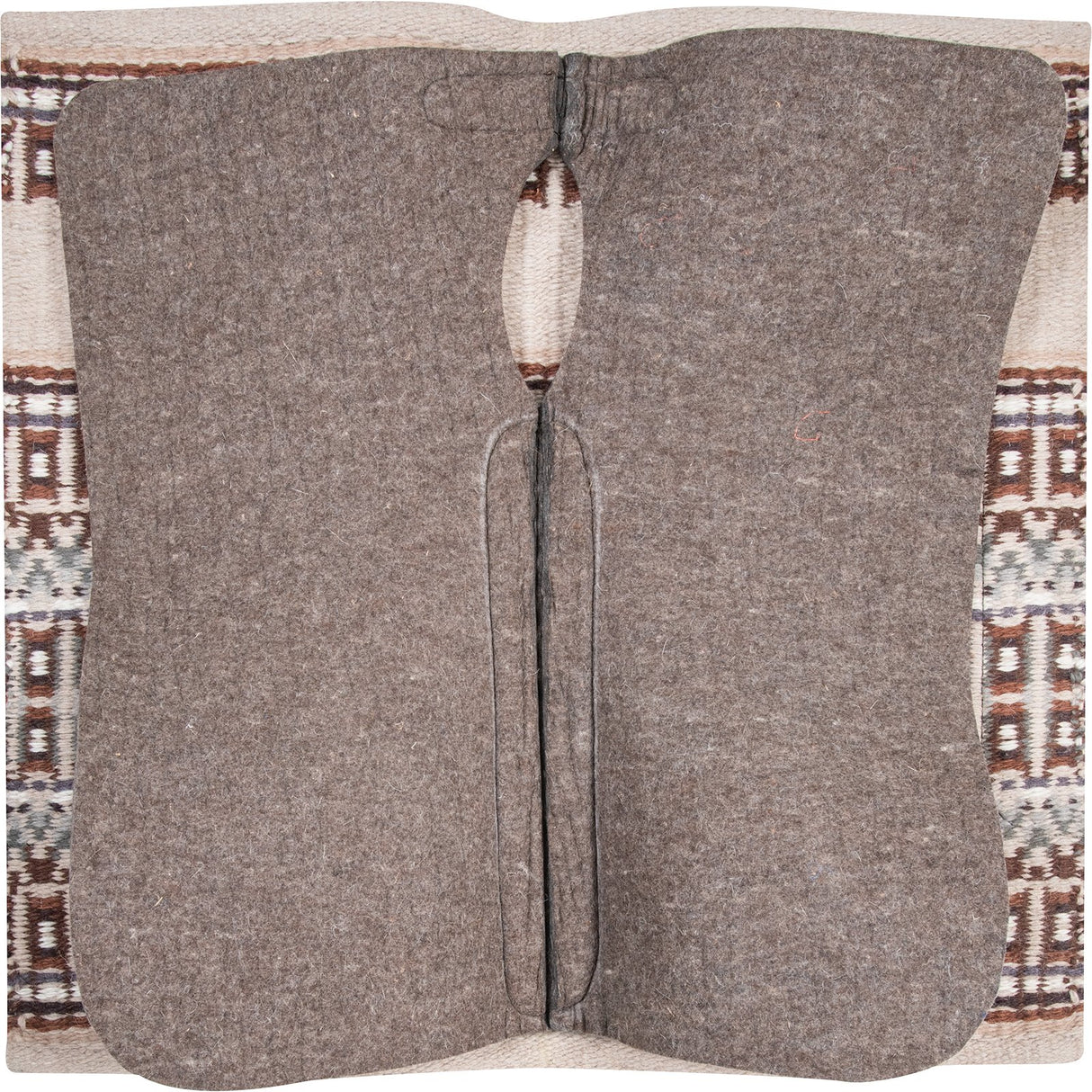 Classic Equine 1" 32"X34" Wool Top Saddle Pad- Cashmere/Latte