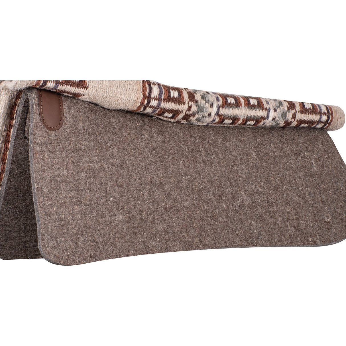 Classic Equine 1" 32"X34" Wool Top Saddle Pad- Cashmere/Latte