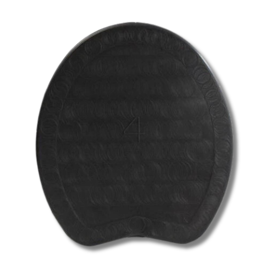Castle Flat Black #4 Pads- Pair
