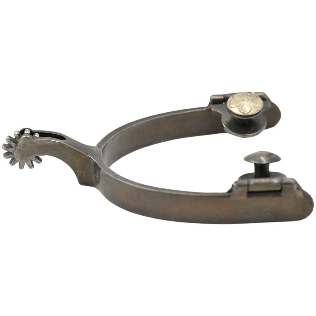 Classic Equine Flower Series 1/2" Band Spurs