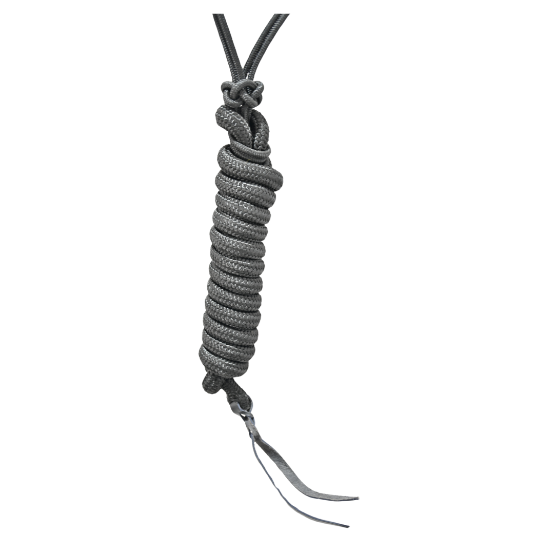 Classic Equine Rawhide Noseband Rope Halter with Lead