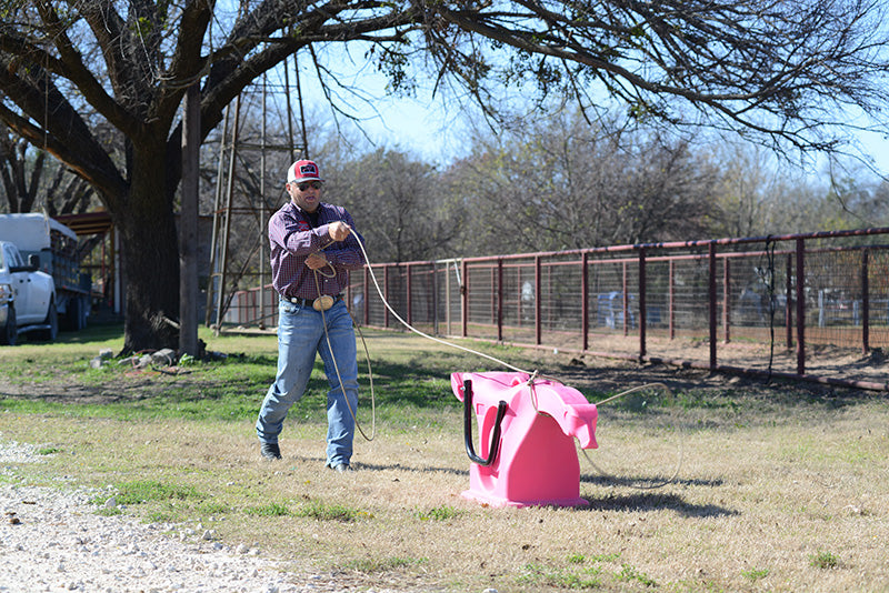 RopeSmart The Runner Calf Head- Pink
