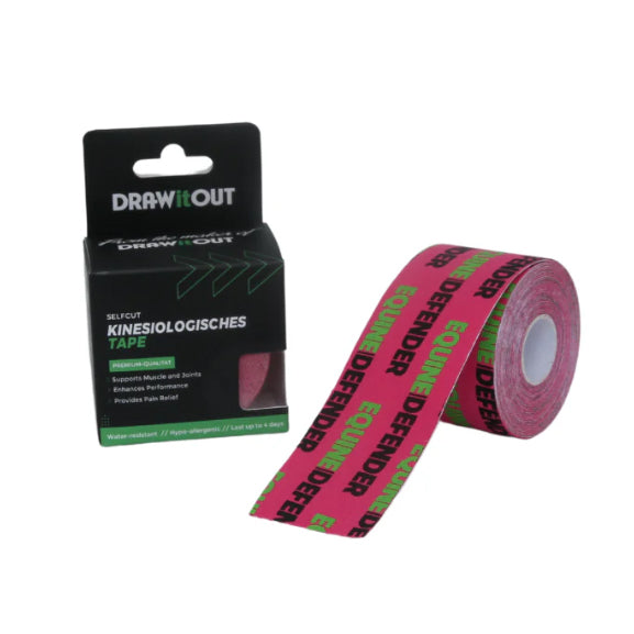Draw It Out Equine Defender K Tape- Pink