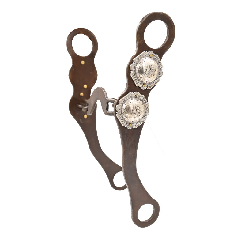Dale Myers 9.5" Washer Port Bit with Circle Conchos