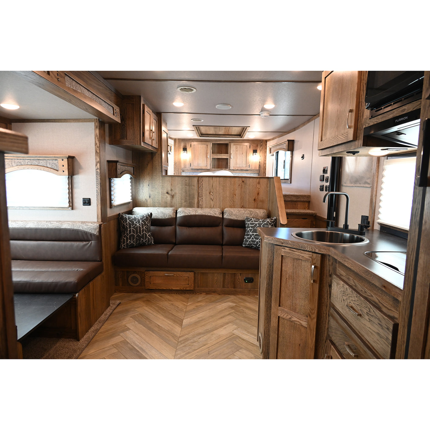 2026 Lakota Charger Stock Combo Trailer 13' LQ, 18' Stock, Slide Out, Super Side Tack