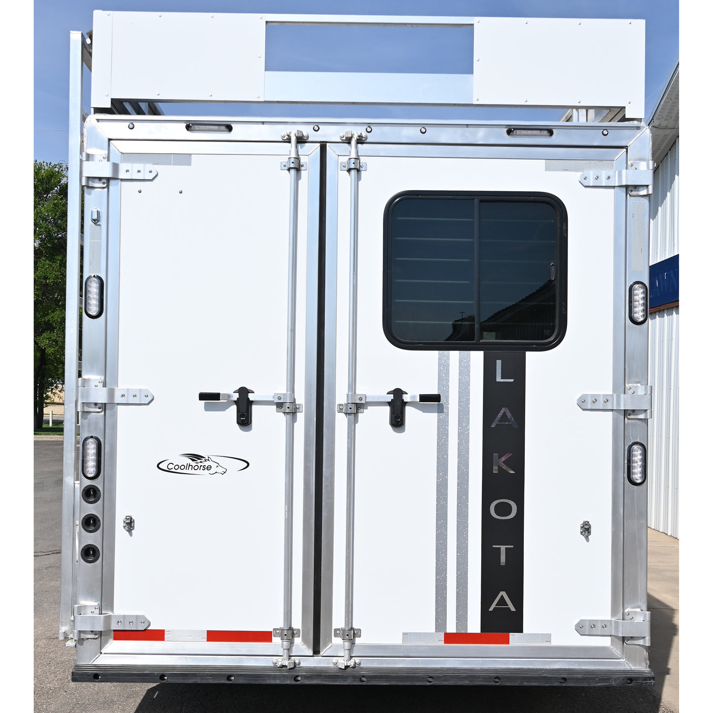 2026 Lakota Charger 3 Horse 11' LQ Non Slide, 8' Wide Horse Trailer