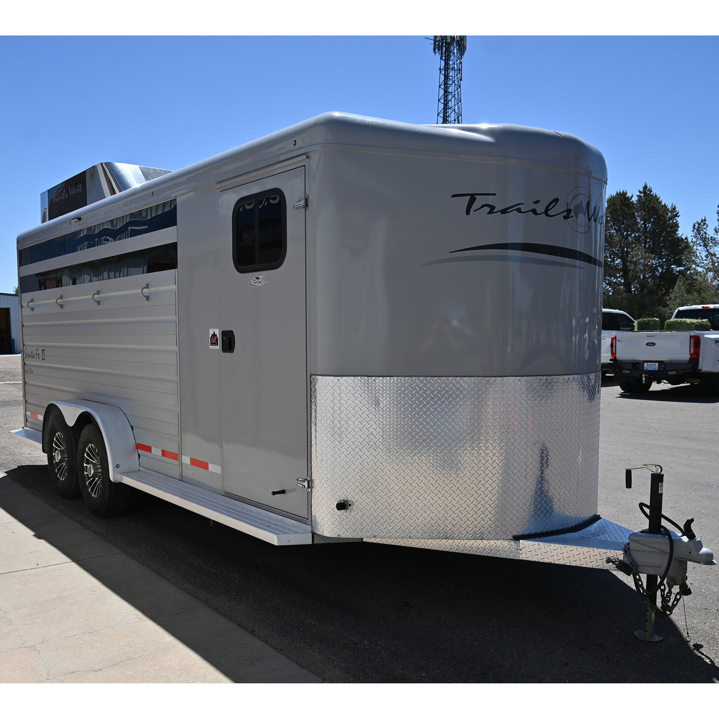 2024 Trails West 4 Horse Santa Fe Model Bumper Pull Horse Trailer