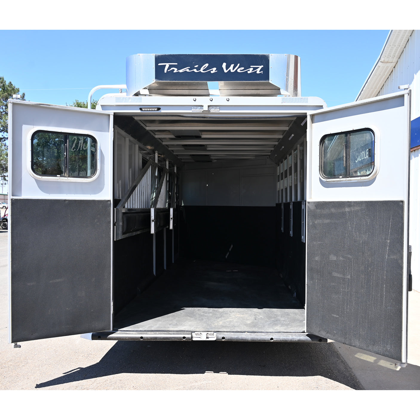 2024 Trails West 4 Horse Santa Fe Model Bumper Pull Horse Trailer