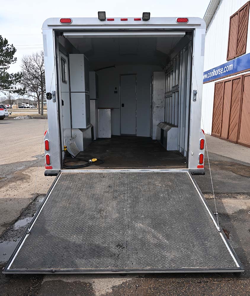 2015 4 Star 15' LQ, 17' Garage Toyhauler, Outlaw Conversion Trailer