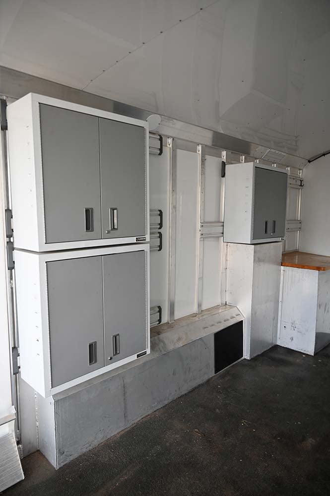 2015 4 Star 15' LQ, 17' Garage Toyhauler, Outlaw Conversion Trailer