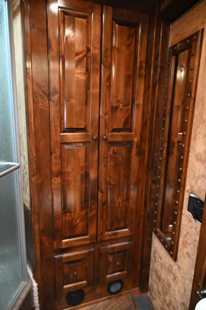 2015 4 Star 15' LQ, 17' Garage Toyhauler, Outlaw Conversion Trailer