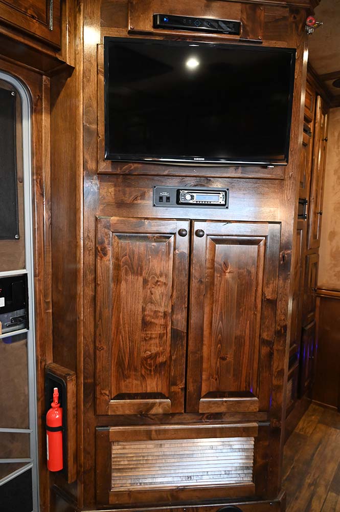 2015 4 Star 15' LQ, 17' Garage Toyhauler, Outlaw Conversion Trailer