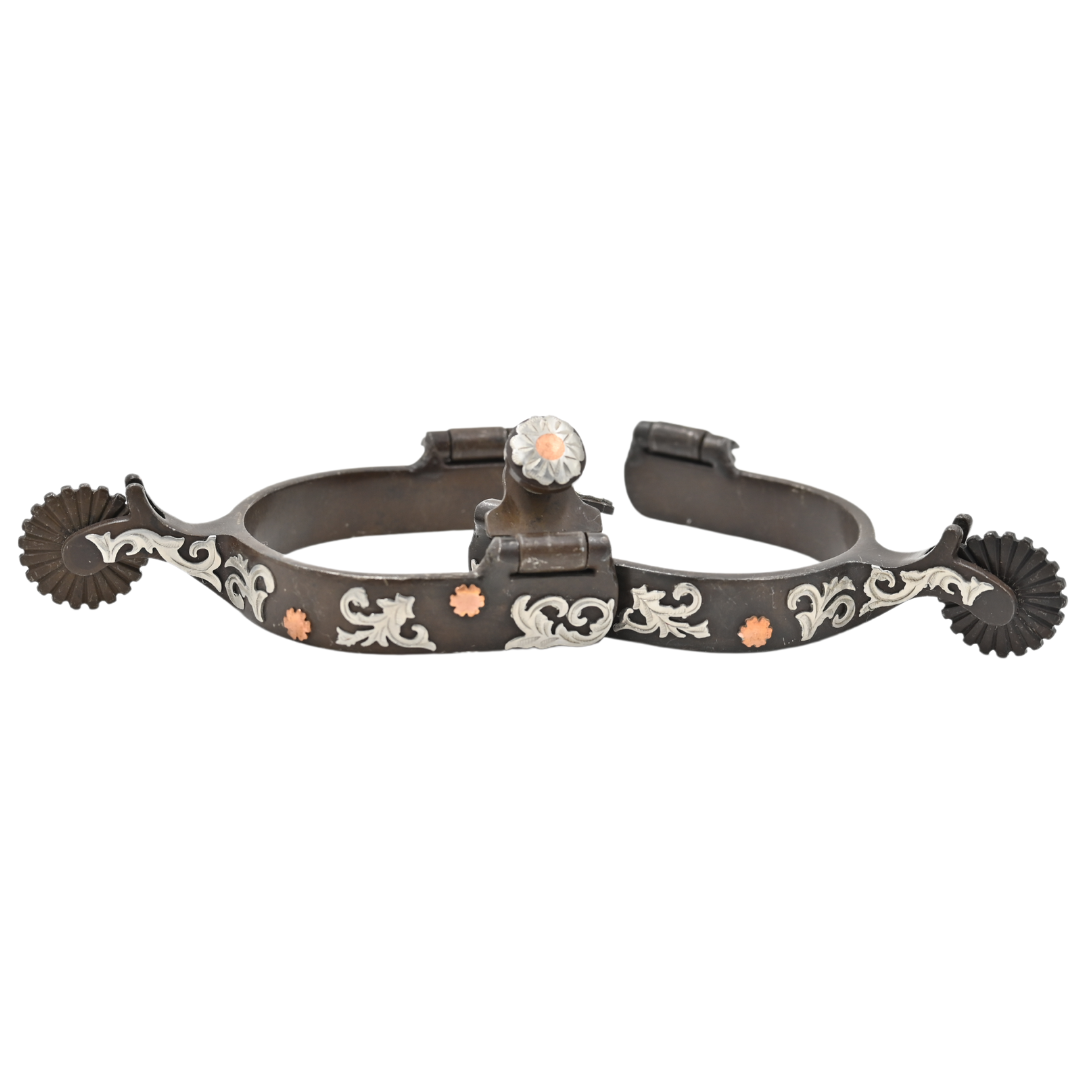 Partrade Youth Antique Floral Spurs