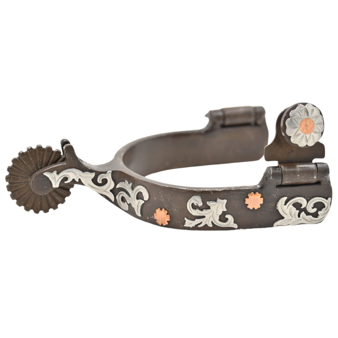 Partrade Youth Antique Floral Spurs