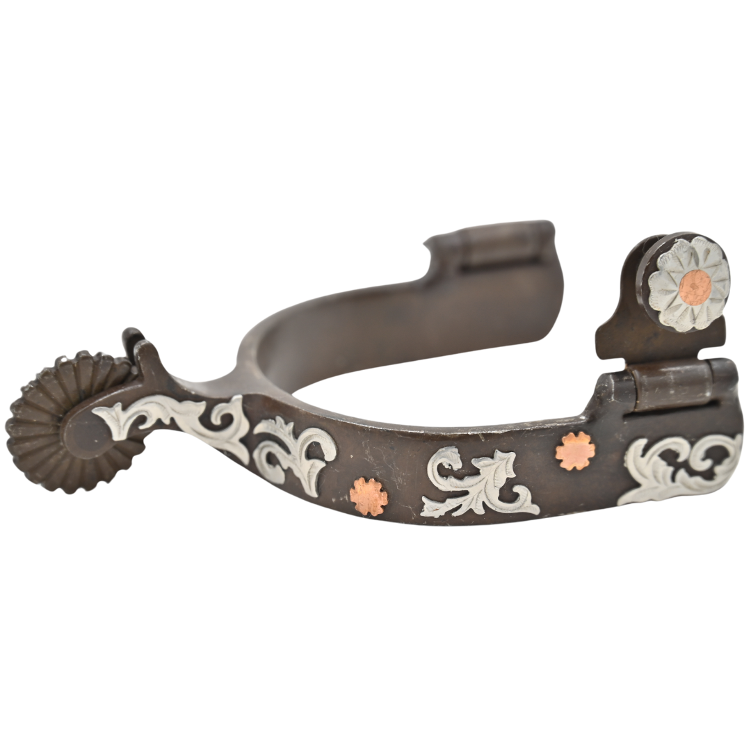 Partrade Youth Antique Floral Spurs