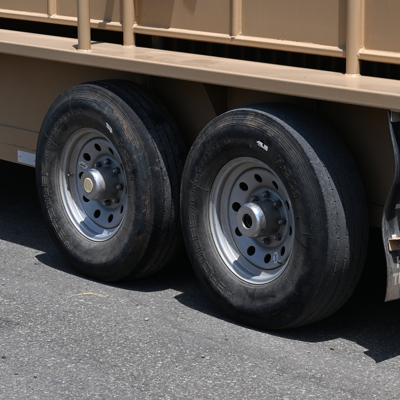 2022 Hughes Light 6'8"x19' Stock Combo Trailer