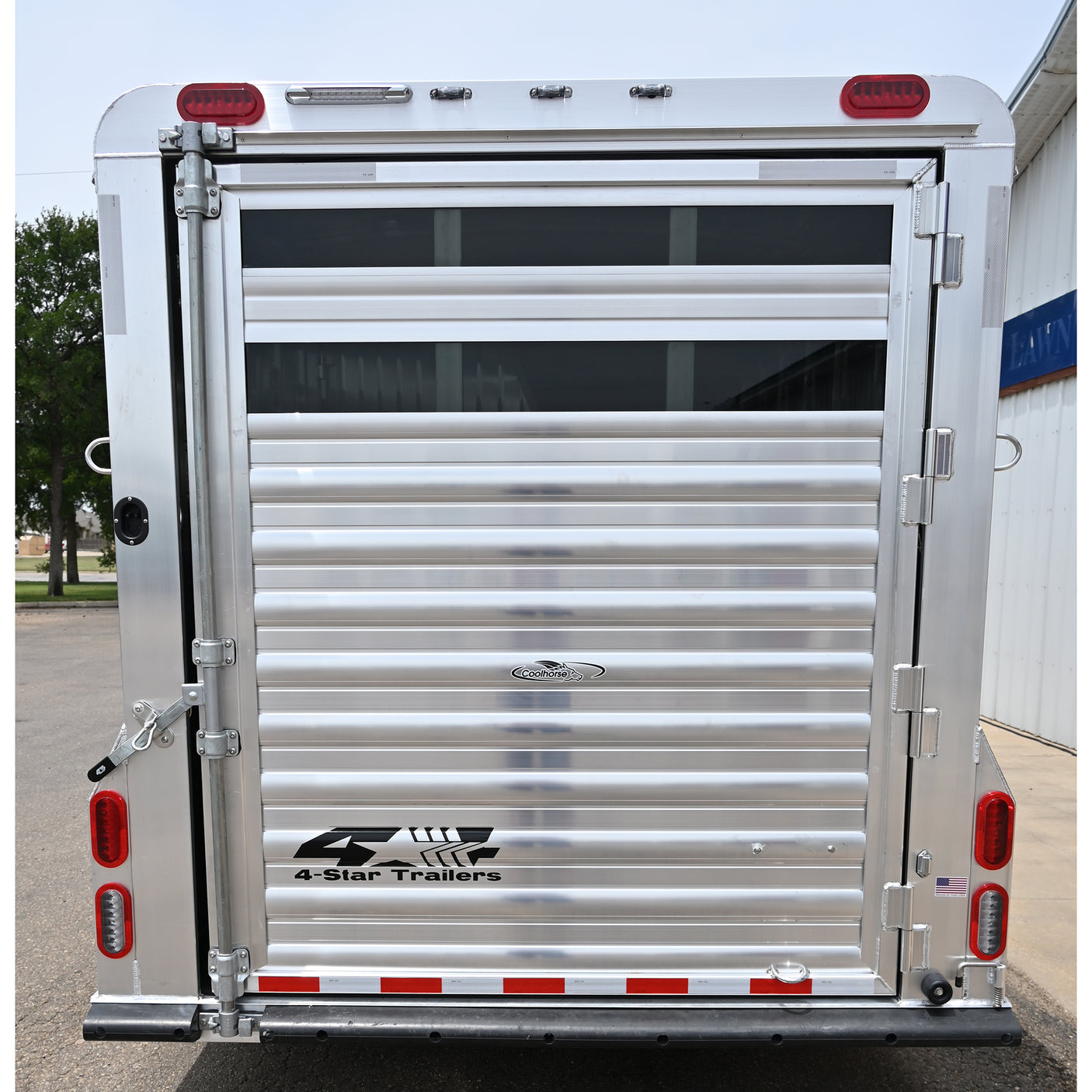 2027 4 Star 4 Horse Stock Combo Trailer 6'10" Wide x 20' Long
