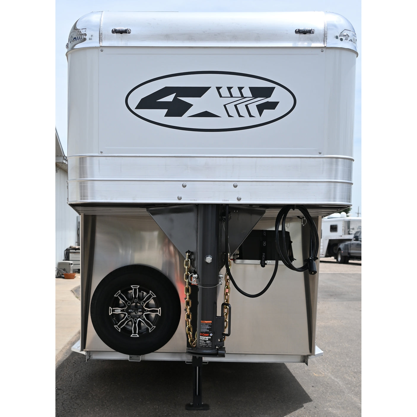 2027 4 Star 4 Horse Stock Combo Trailer 6'10" Wide x 20' Long
