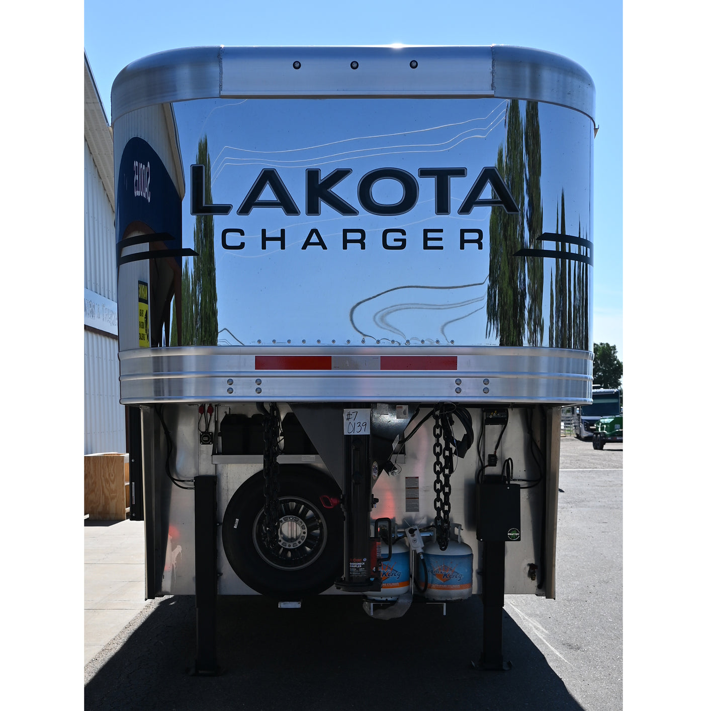 2027 Lakota Charger 3 Horse 11' Rear Kitchen Slide Out Model CH8311RK