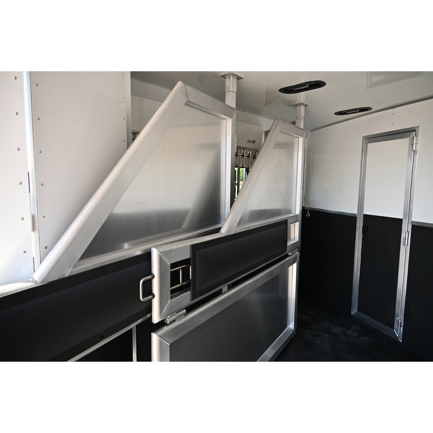 2027 Lakota Charger 3 Horse 11' Rear Kitchen Slide Out Model CH8311RK