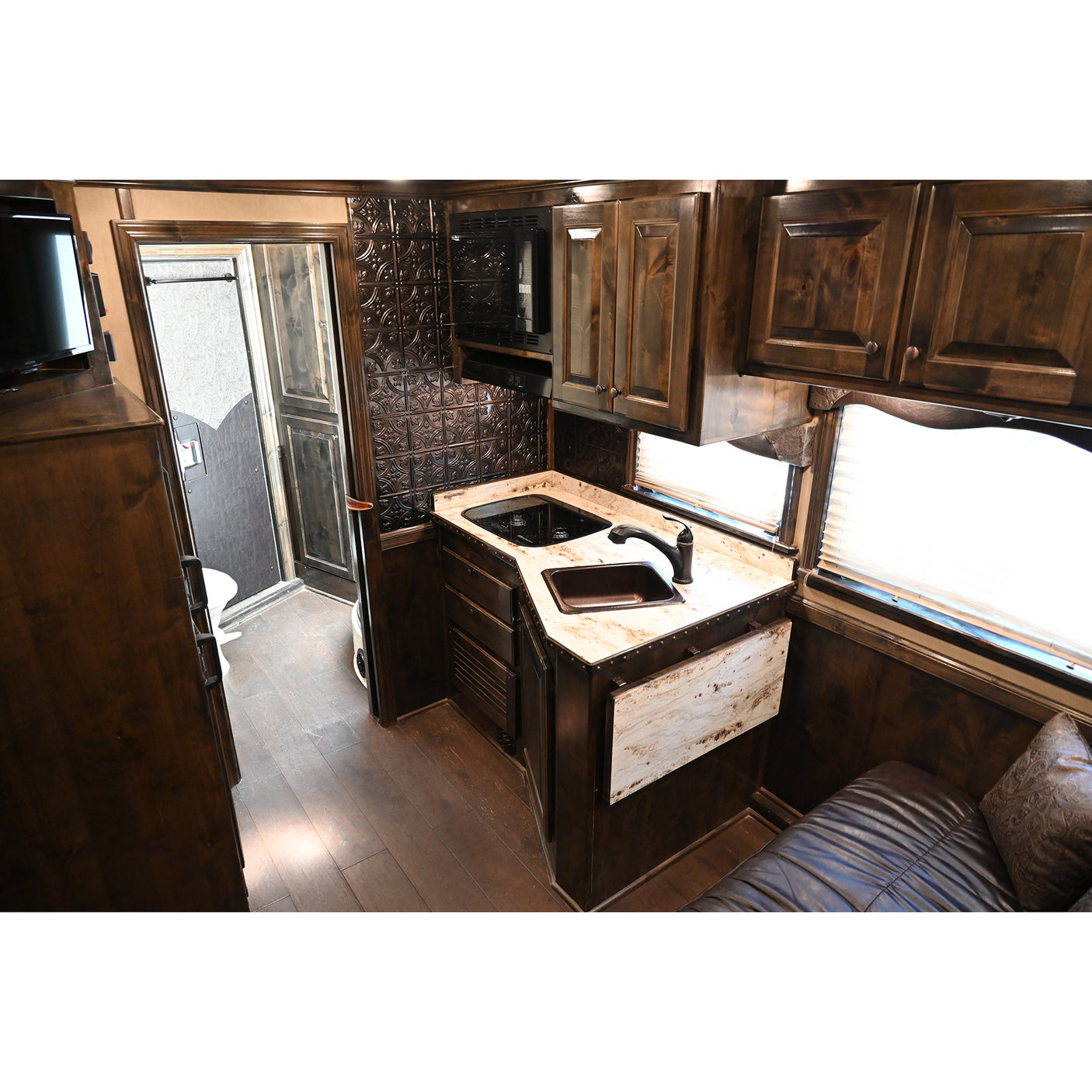 2019 Platinum Stock Combo Trailer 11' Outback Living Quarter