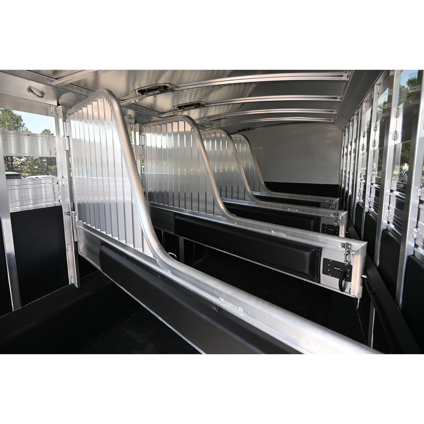 2027 4 Star 5 Horse Stock Combo 7'6" Wide x 23' Long Horse Trailer