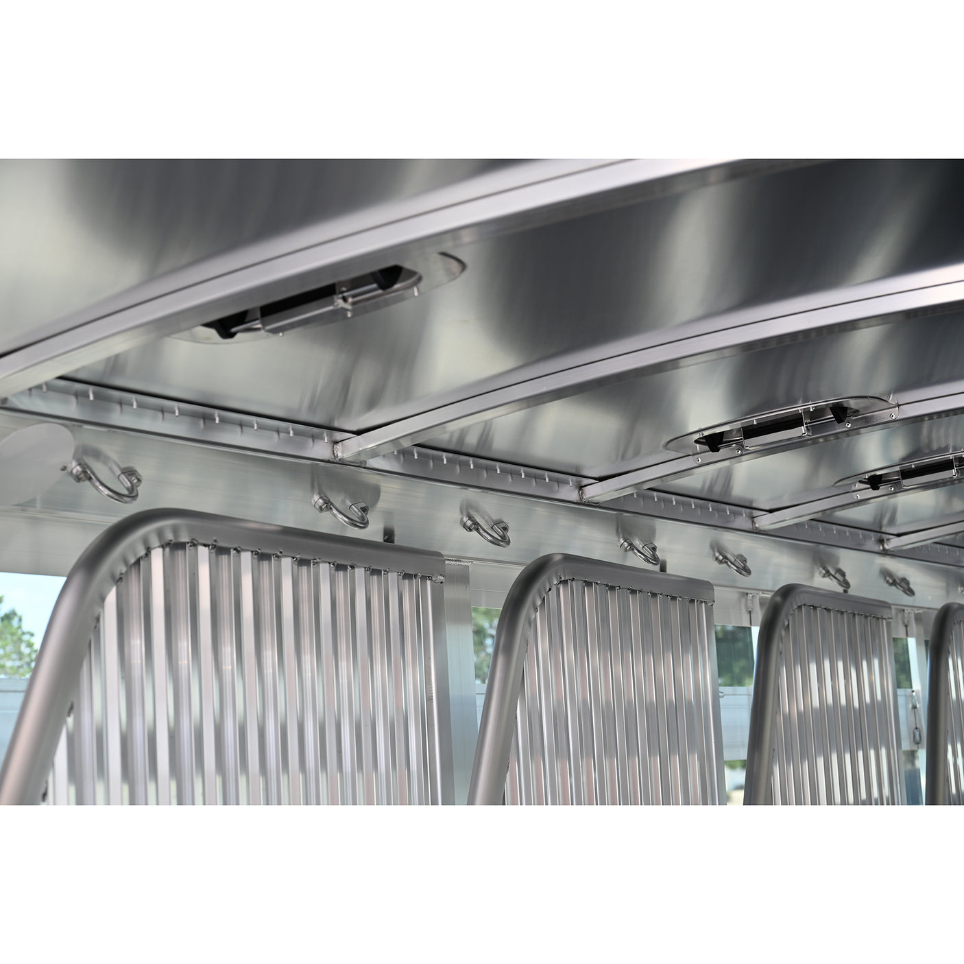 2027 4 Star 5 Horse Stock Combo Horse Trailer