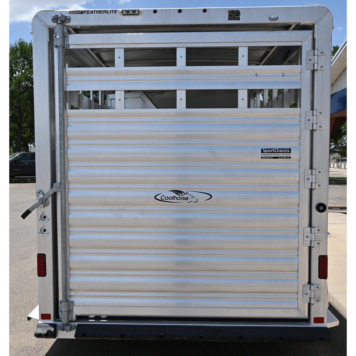 2023 Featherlite 3 Horse Stock Combo Bumper Pull Horse Trailer
