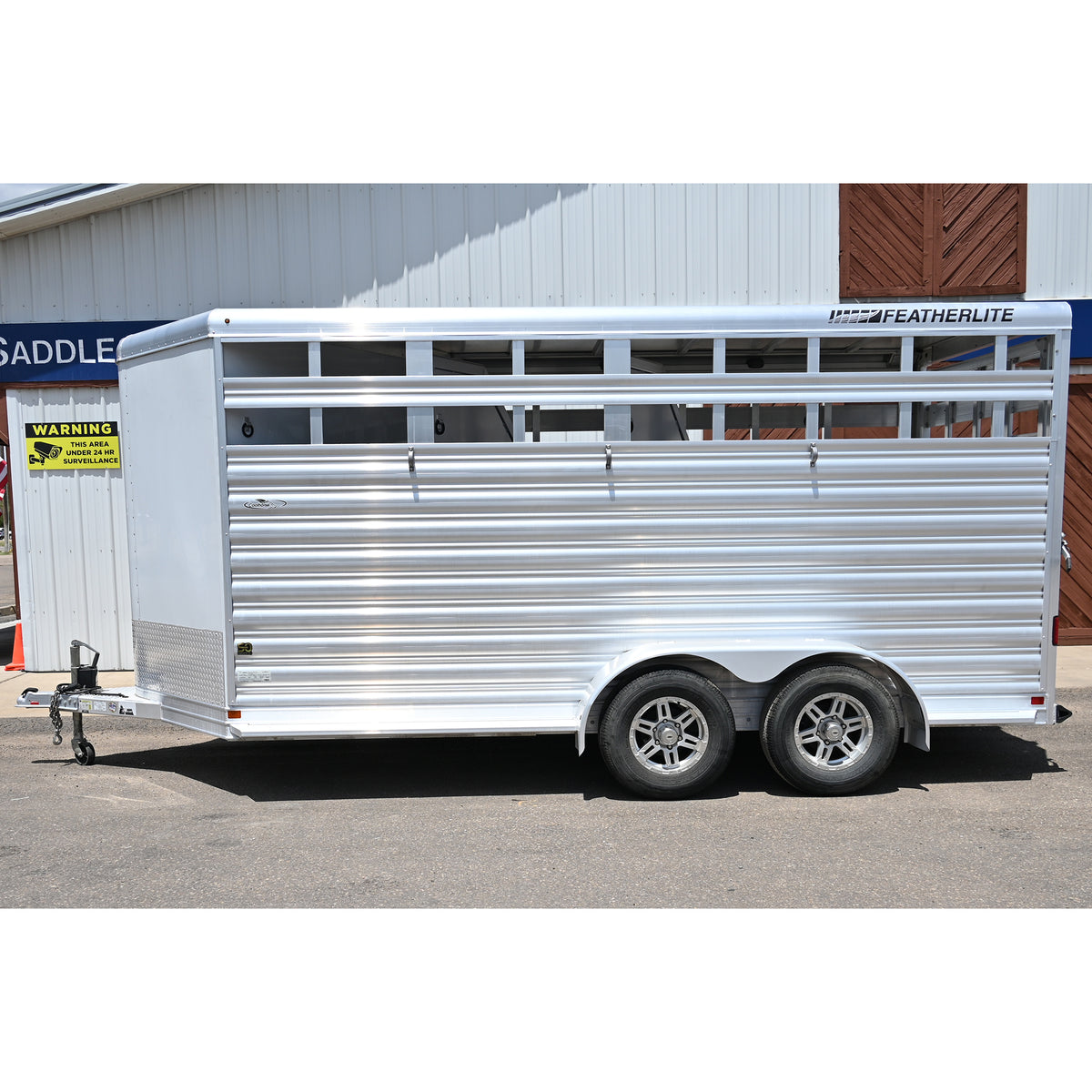 2023 Featherlite 3 Horse Stock Combo Bumper Pull Horse Trailer