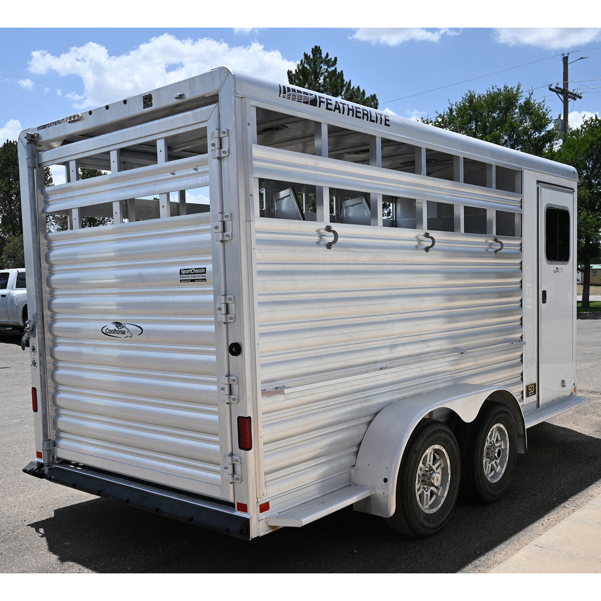2023 Featherlite 3 Horse Stock Combo Bumper Pull Horse Trailer
