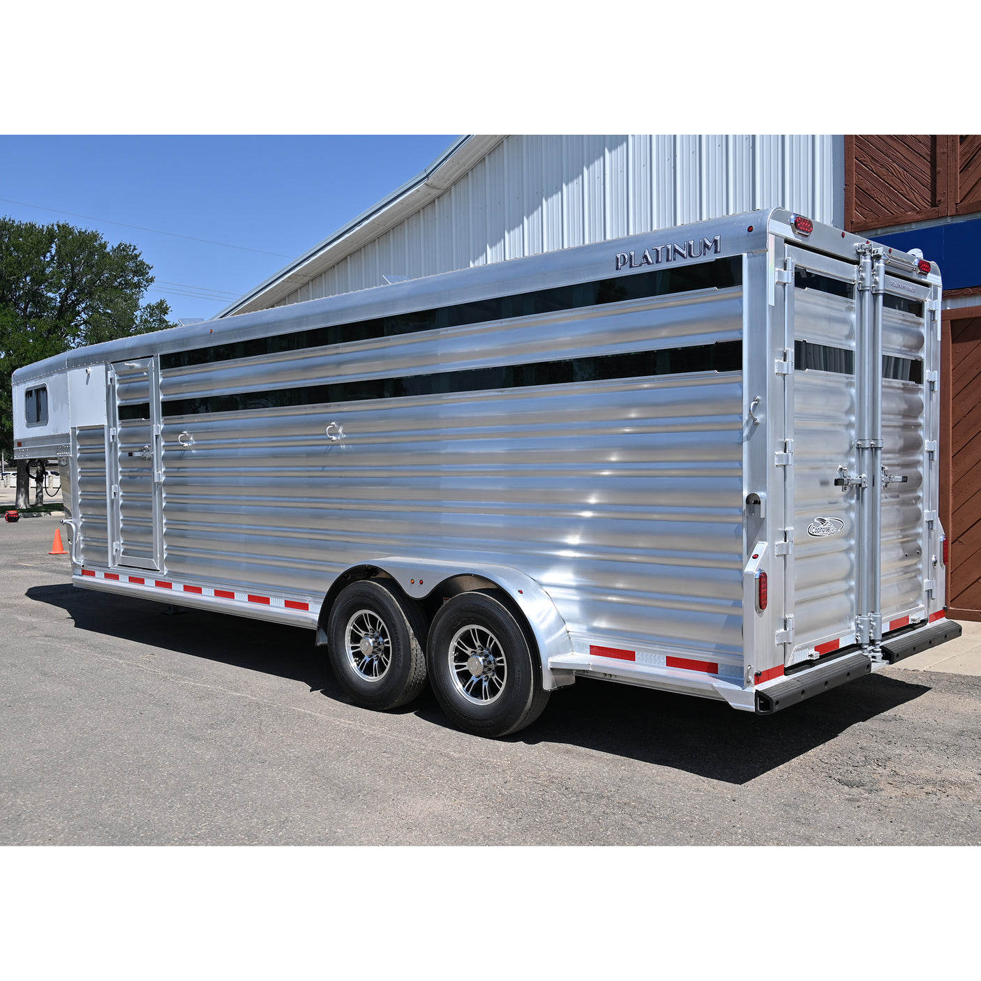 2027 Platinum 23' C Sport Stock Combo Horse Trailer