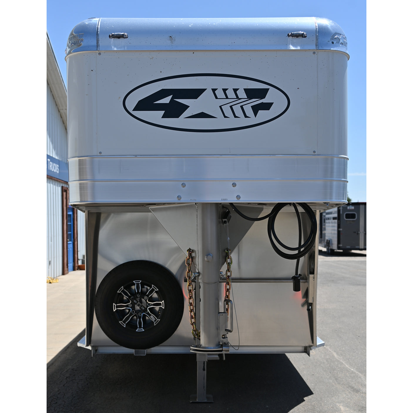 2027 4 Star 3 Horse Stock Combo Horse Trailer