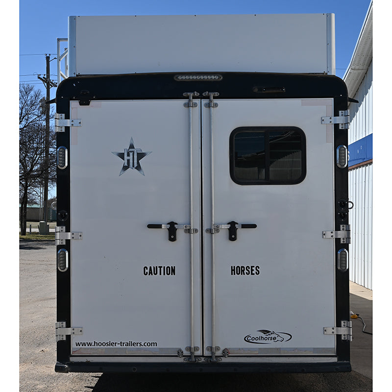 2017 Hoosier 3 Horse 12' Living Quarter
