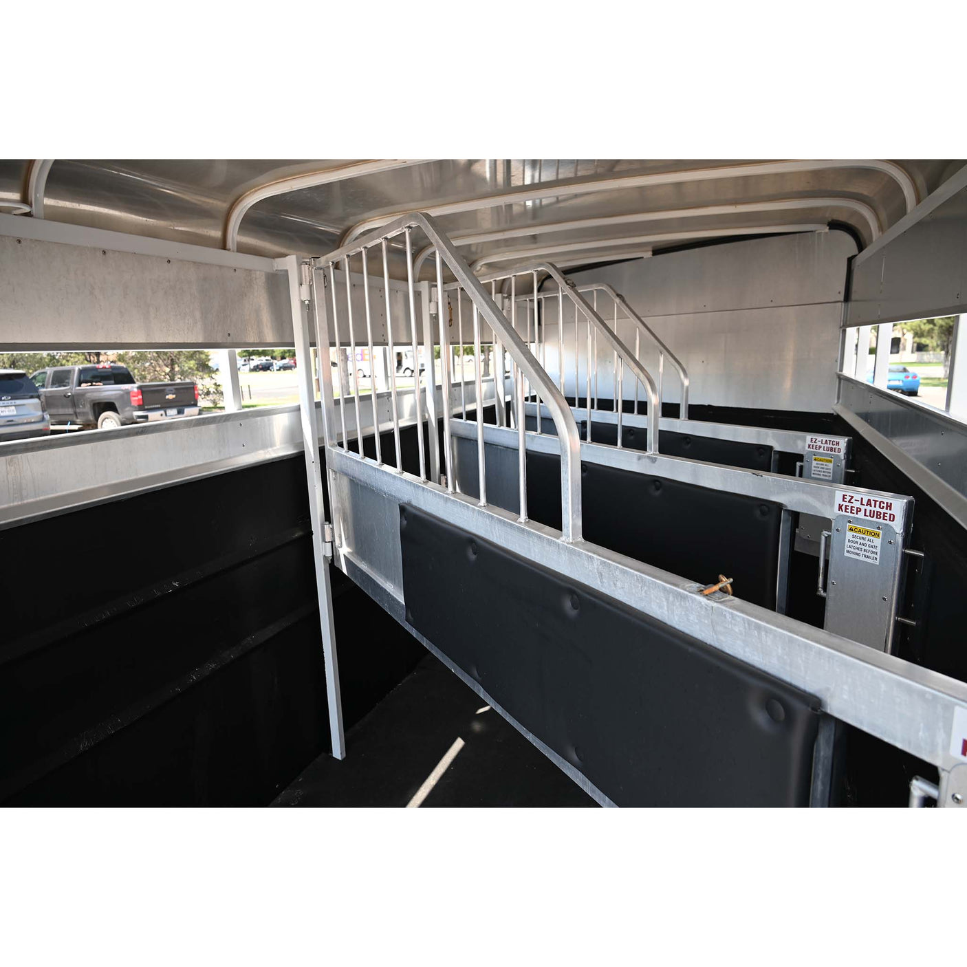 2020 Maverick 4 Horse Stock Combo Gooseneck Trailer