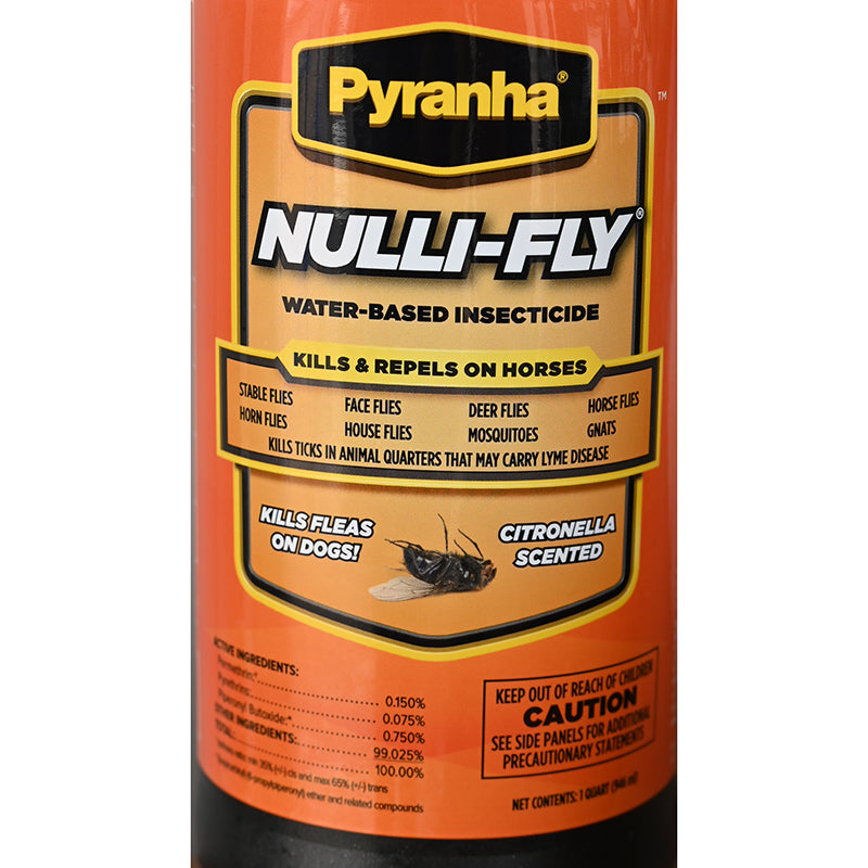 Pyranha Nulli-Fly Fly Repellent Spray 32oz