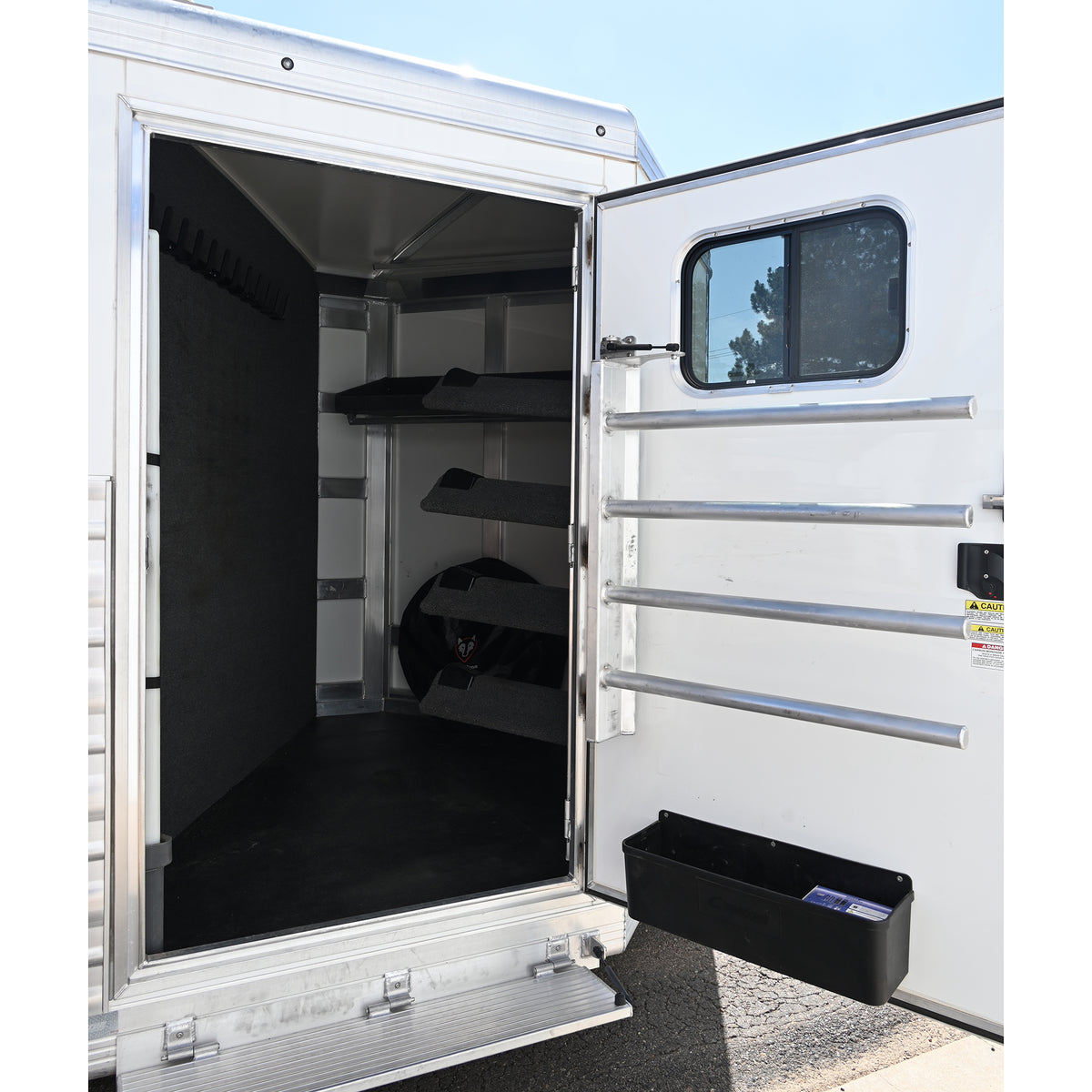 2024 Cimarron 4 Horse Bumper Pull Trailer with Air Ride Axles