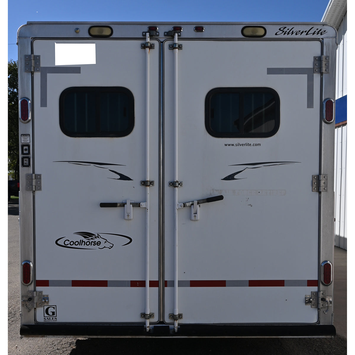 2006 SilverLite 3 Horse Trailer with 12' Living Quarter