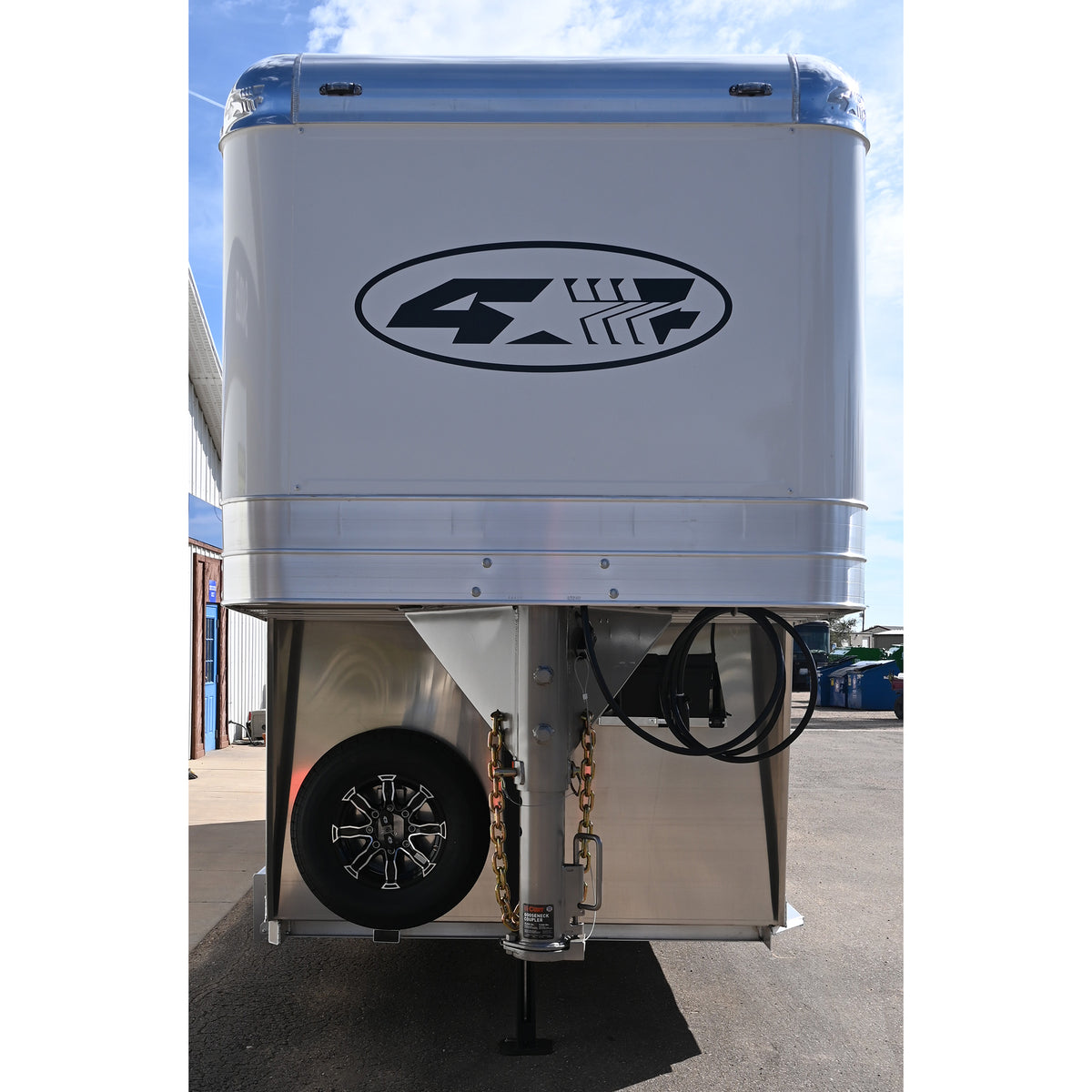 2027 4 Star 2 + 1 Straight Load Quiet Ride 23' x 6'10" Wide Horse Trailer