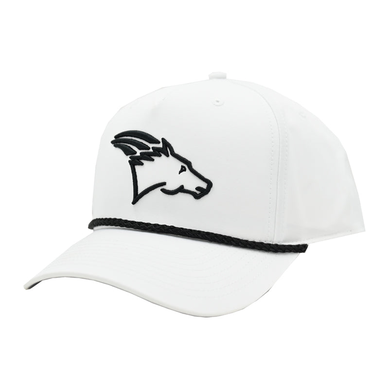 Coolhorse Rope Cap White with Coolhorse Logo