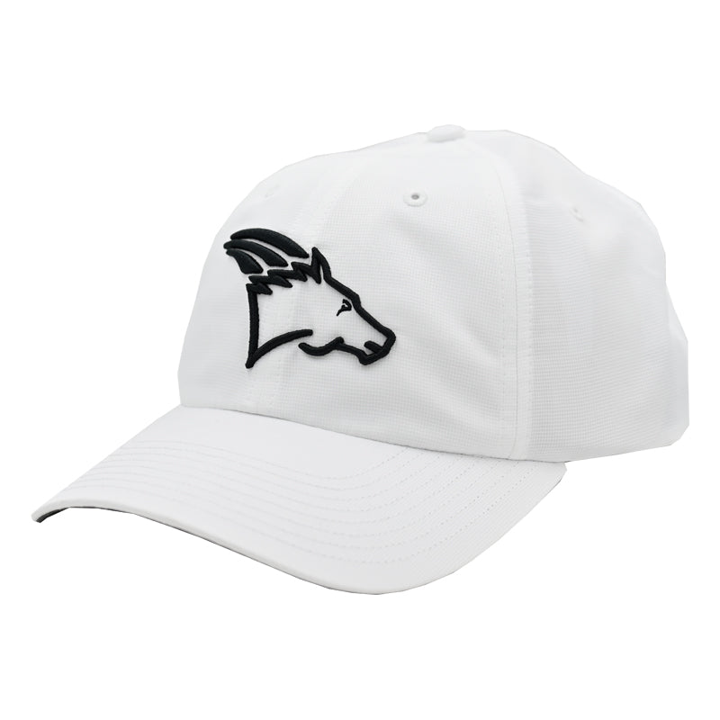 Coolhorse Active Cap White with Coolhorse Logo