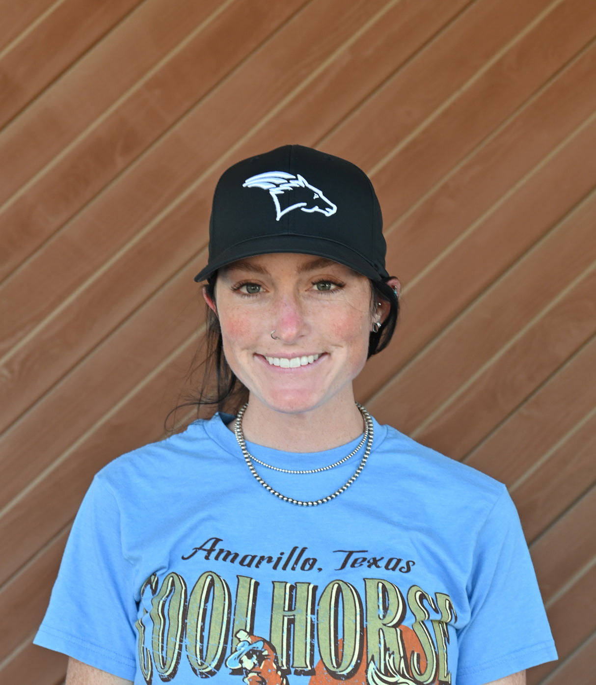 Coolhorse Active Cap Black with Coolhorse Logo