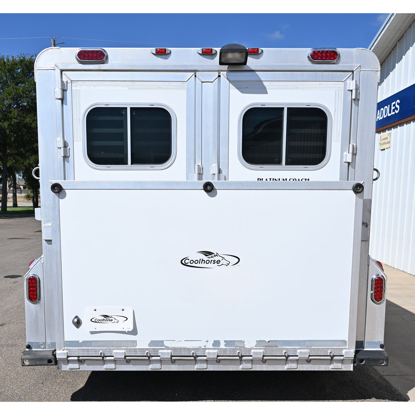 2008 Platinum Low Pro Bumper Pull 2+1 Show Trailer