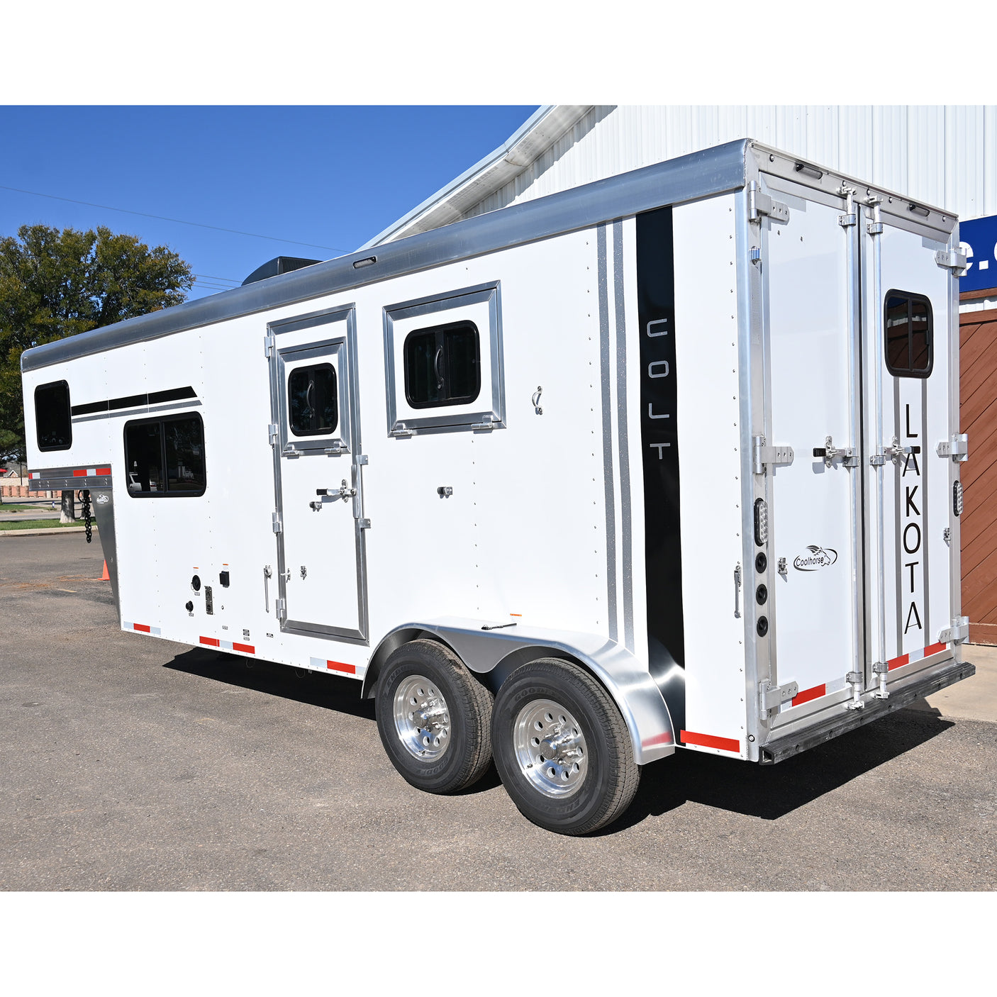 2026 Lakota 2 Horse Trailer Colt 7' Living Quarter 6'9" Wide, Model C027