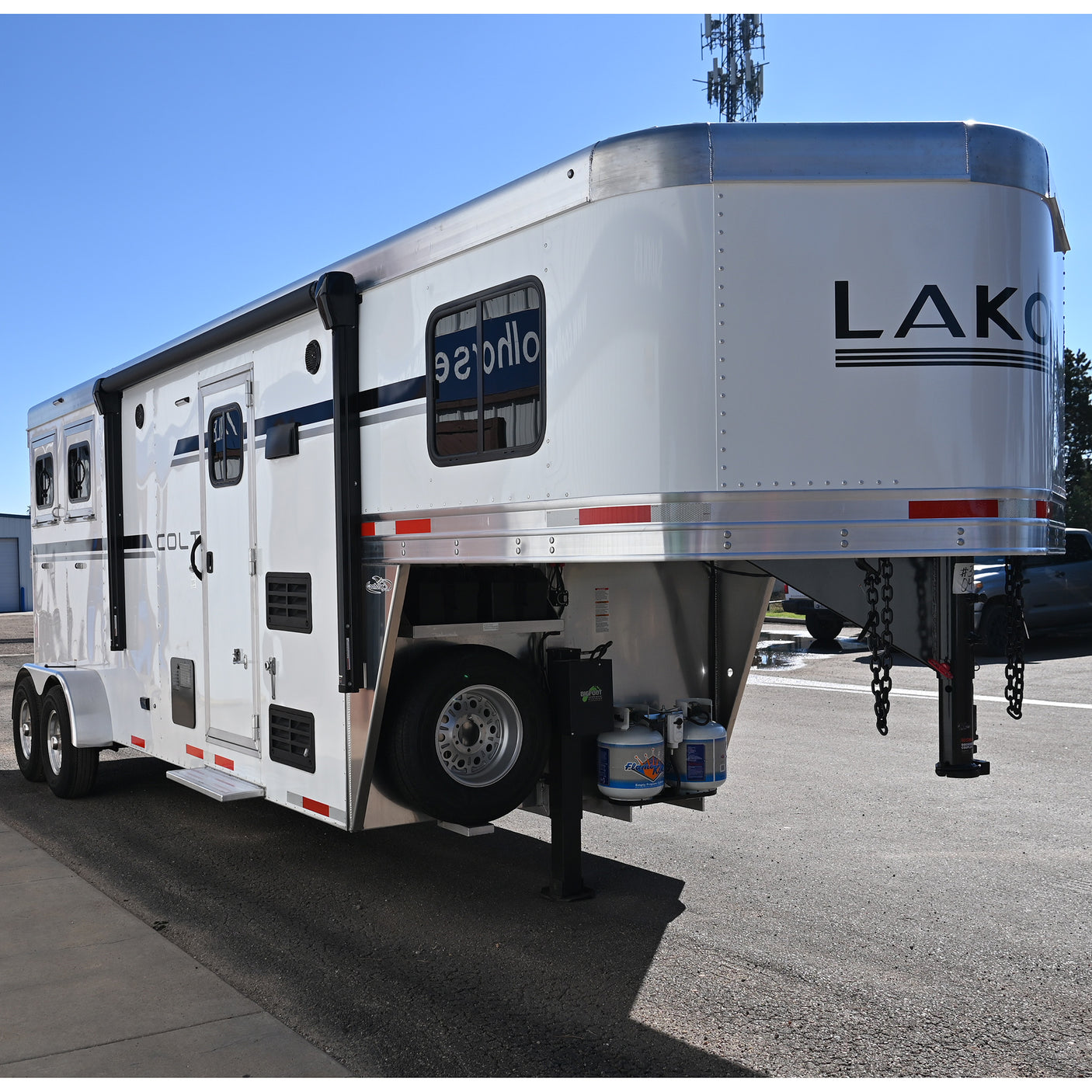 2026 Lakota 2 Horse Trailer Colt 7' Living Quarter 6'9" Wide, Model C027