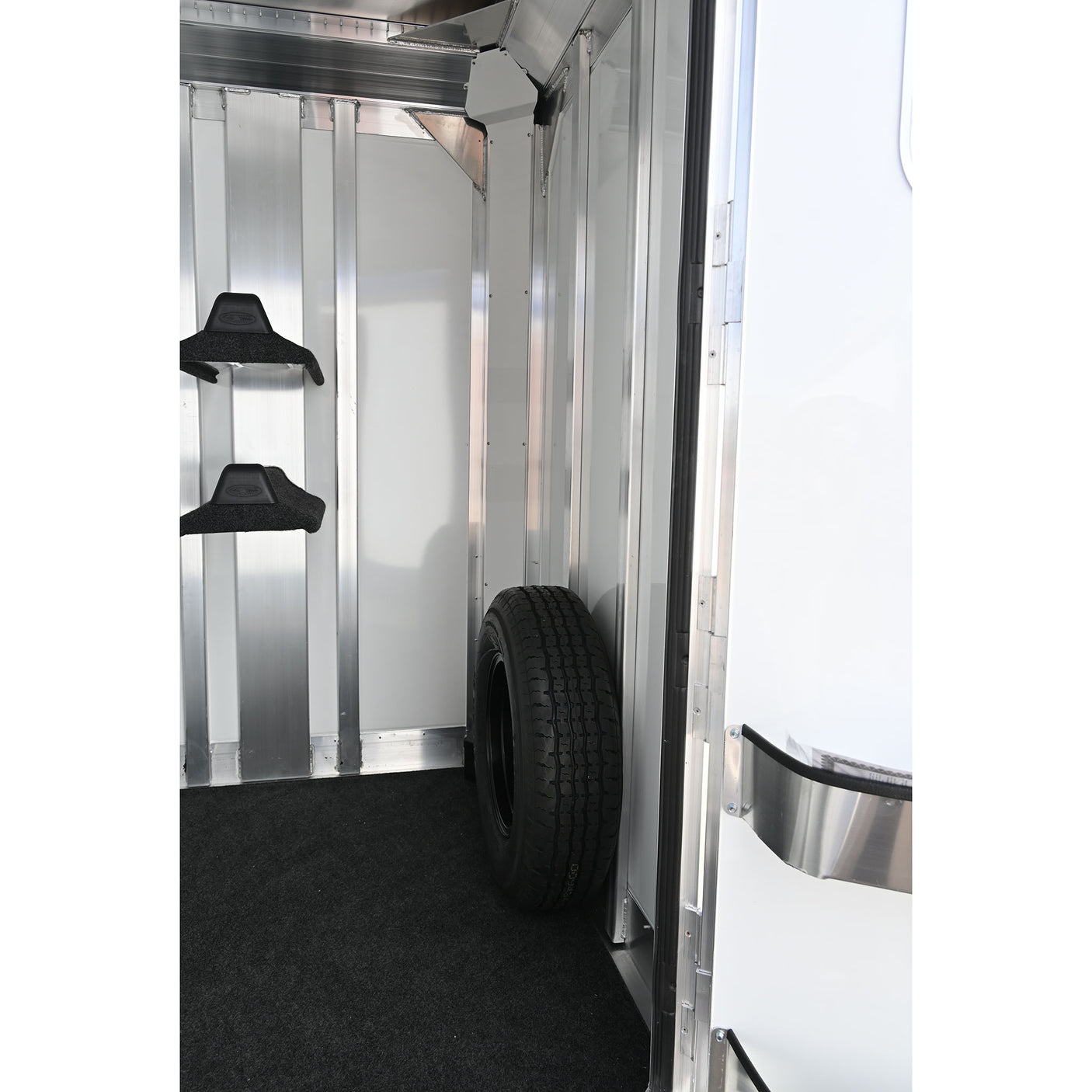 2027 4 Star 2 Horse Bumper Pull Horse Trailer 11' Long - Charcoal Skin Color
