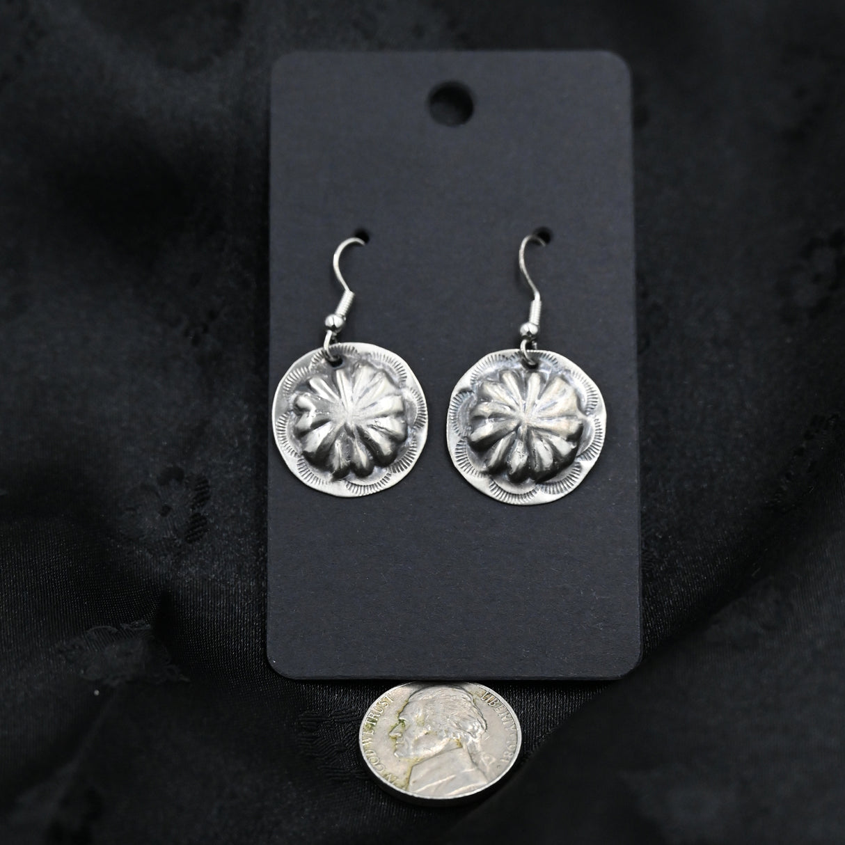The Reese Concho Dangle Earrings
