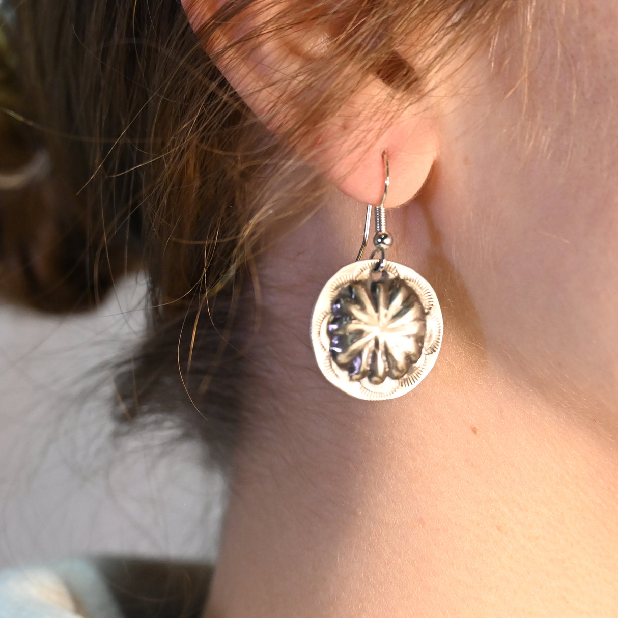 The Reese Concho Dangle Earrings