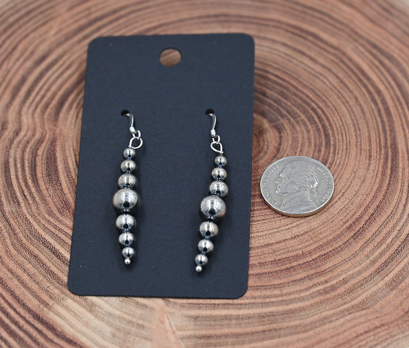 The Braelyn Navajo Pearl Drop Earrings
